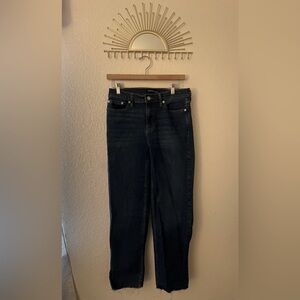 Calvin Klein, Blue Jeans, size 28, High Rise Straight
